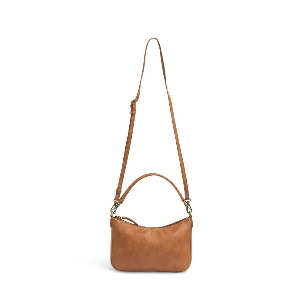 RemonaMBG Crossbody Bag Soft Vintage cognac w/br. gold Markberg Denmark
