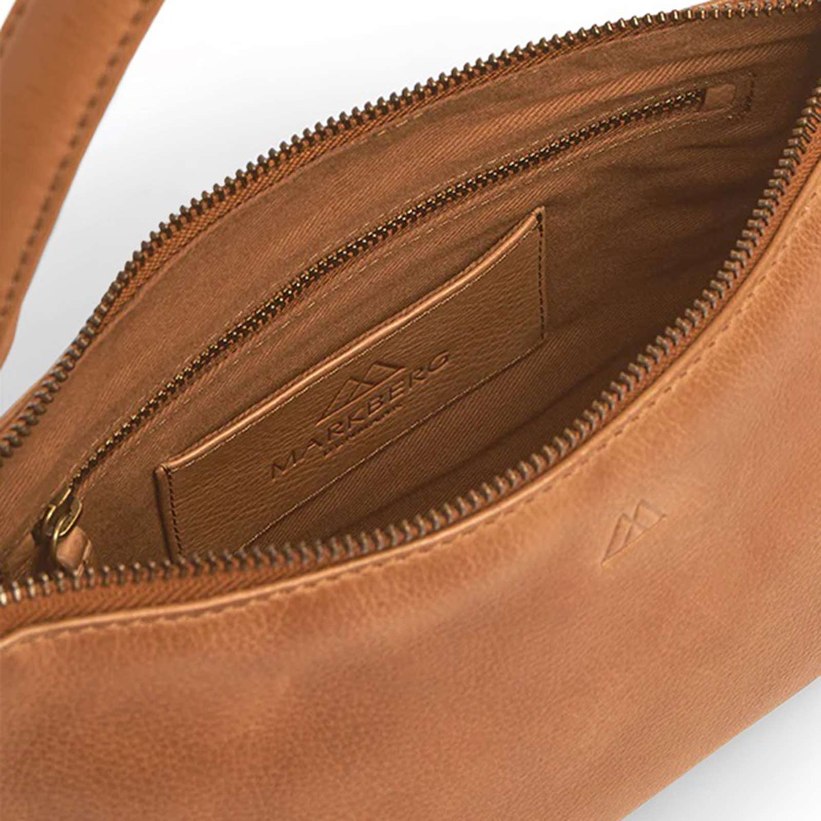RemonaMBG Crossbody Bag Soft Vintage cognac w/br. gold Markberg Denmark