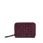 SelmaMBG Wallet Weave burgundy Markberg Denmark
