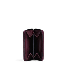 SelmaMBG Wallet Weave burgundy Markberg Denmark