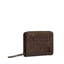 SelmaMBG Wallet Weave dark brown Markberg Denmark