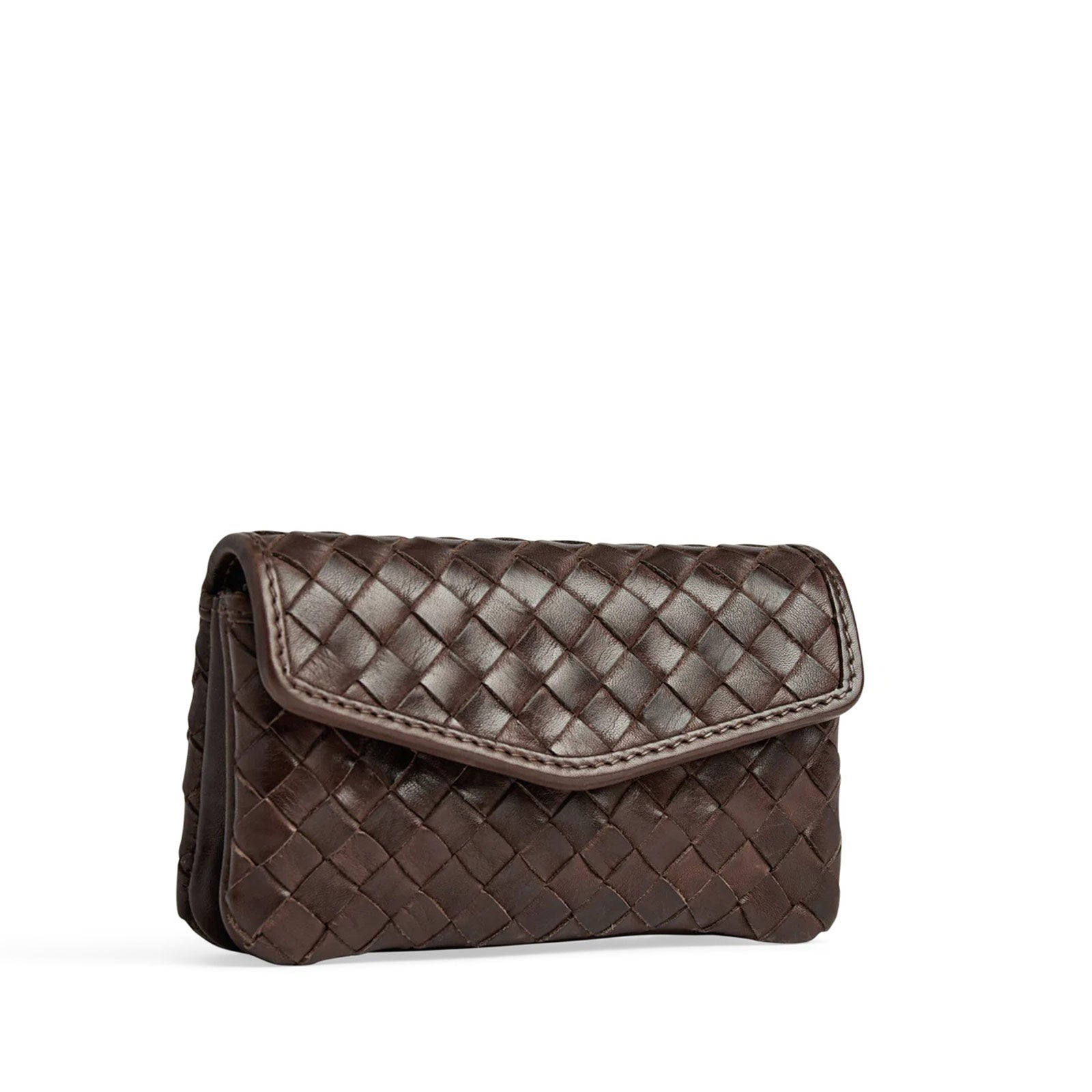 FaithMBG Coin Purse Weave dark brown Markberg Denmark