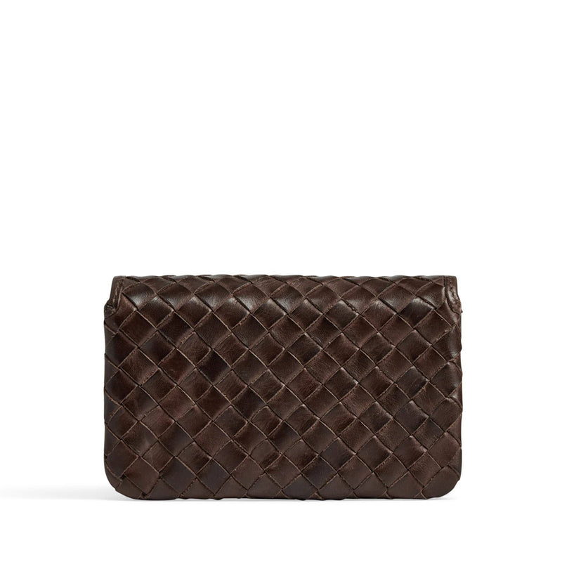 FaithMBG Coin Purse Weave dark brown Markberg Denmark
