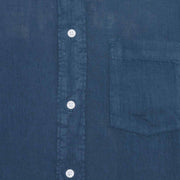 Colt Reg Linen Shirt blue ashes