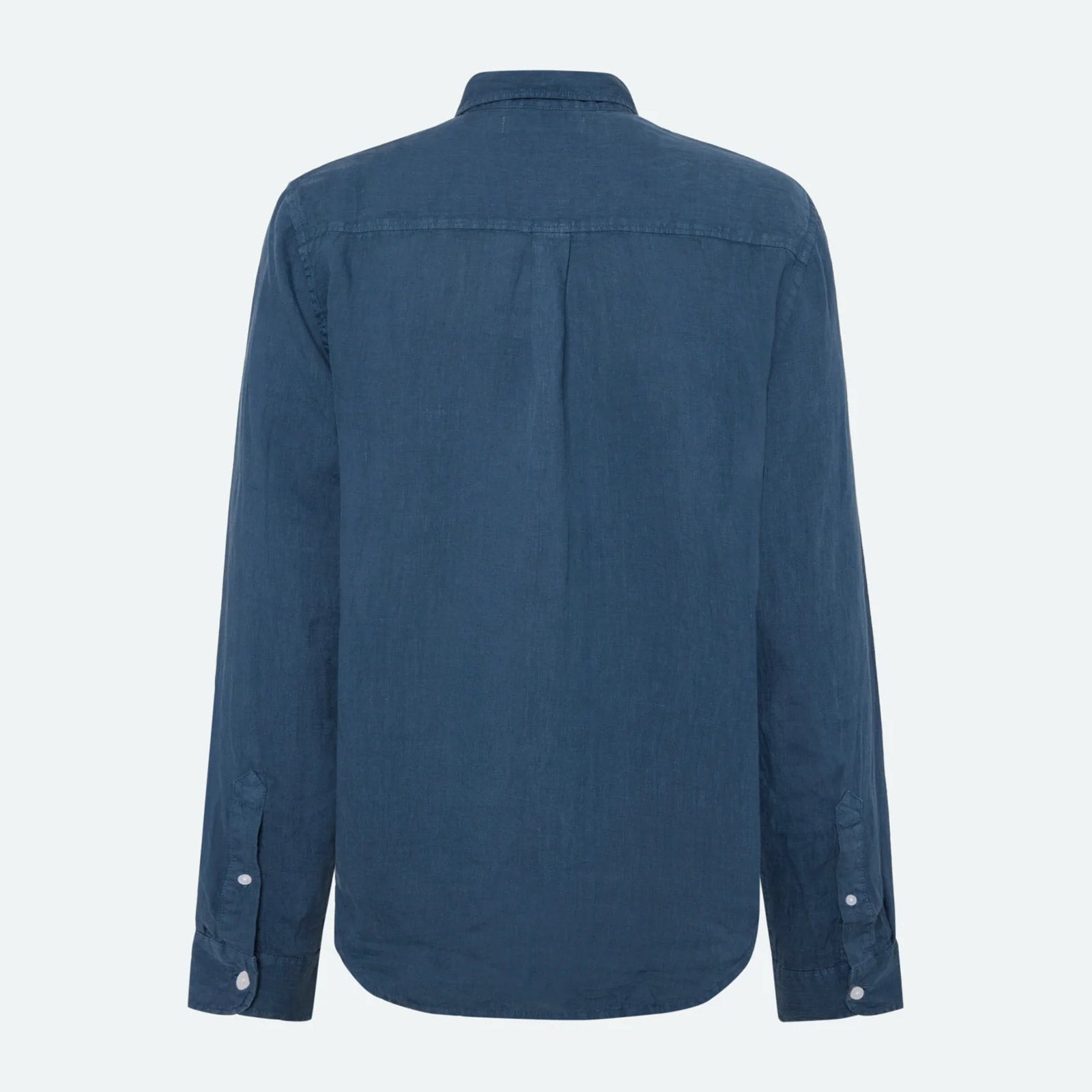 Colt Reg Linen Shirt blue ashes