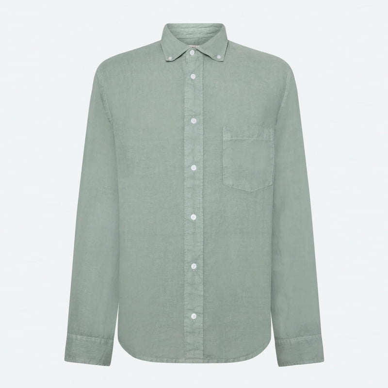 Colt Reg Linen Shirt gray mist