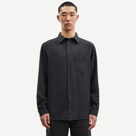 Damon P Shirt 14982 washed black