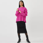 Eas Jumper 9952 fuchsia red