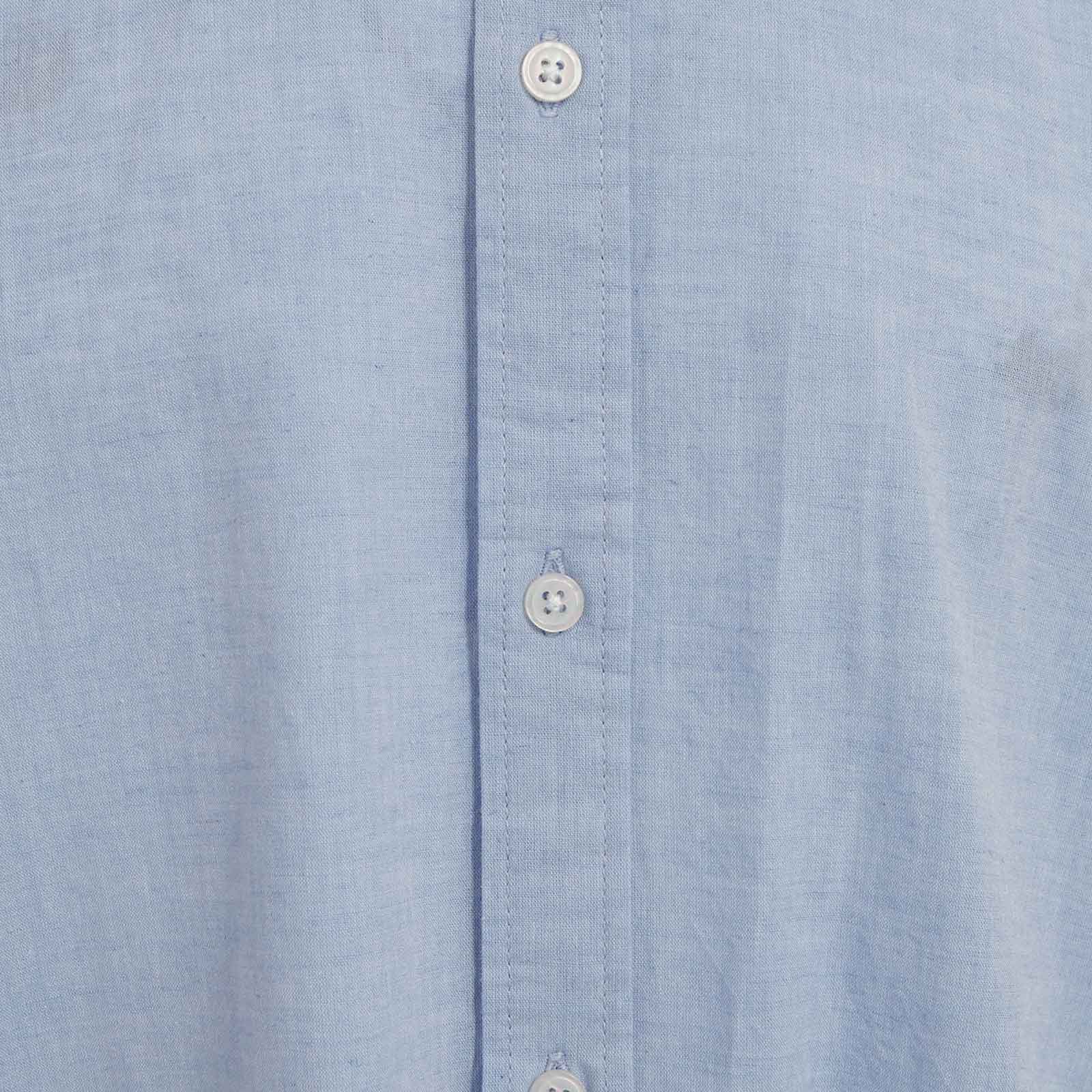 Eric Linen S/S Shirt 9802 hydrangea melange