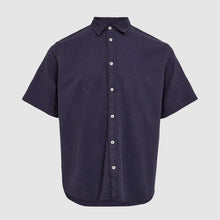 Eric S/S Shirt 9923 maritime blue