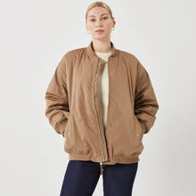 Hennia Bomber Jacket 9889 pine bark