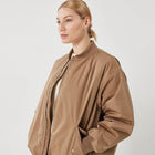 Hennia Bomber Jacket 9889 pine bark