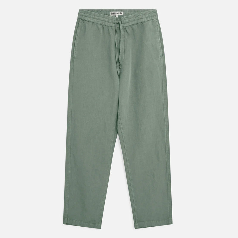 Kingsley Str Pants chinois green Minimum