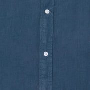 Mando Linen Shirt blue ashes