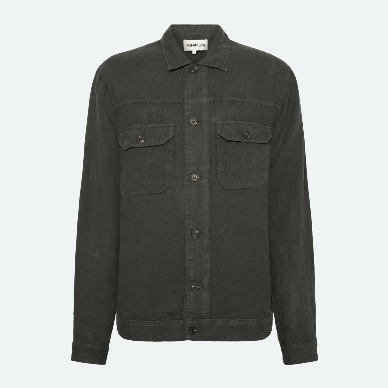 Micah Overshirt black ink