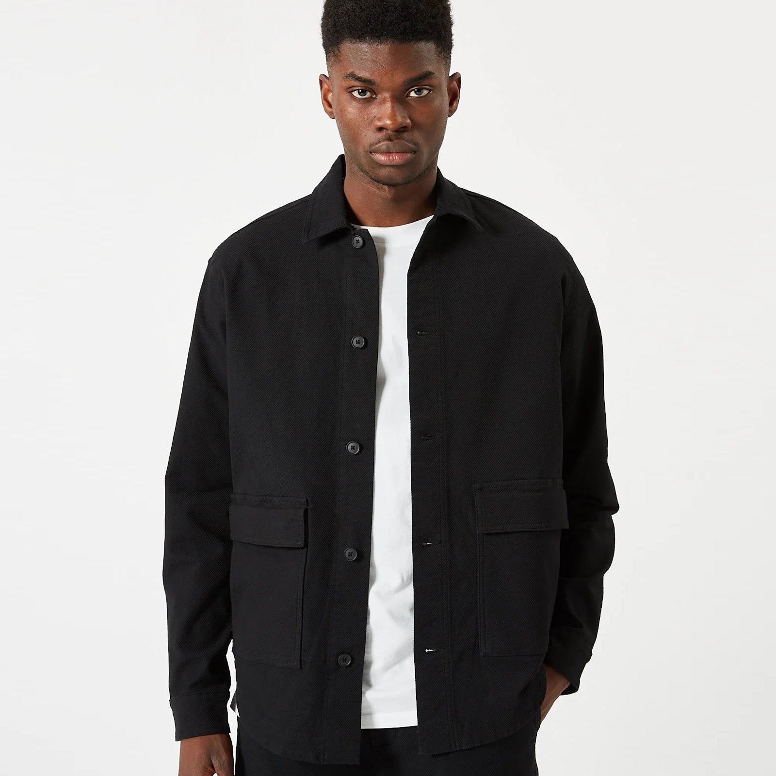 Nicos Overshirt black