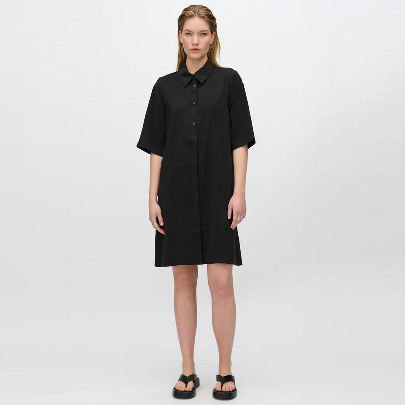 Rey Shirt Dress 3780 black Minimum