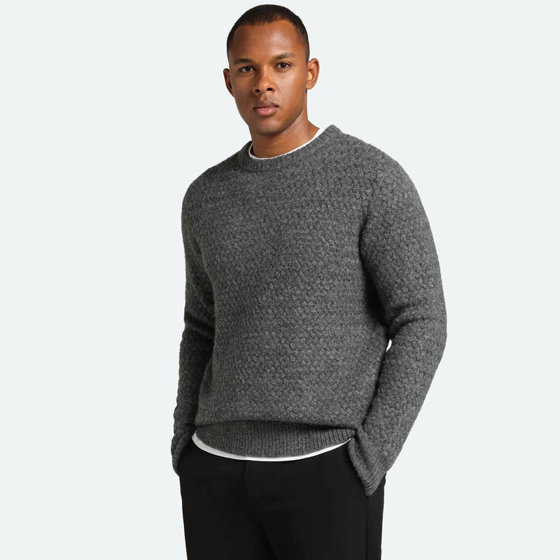 Saigon 3963 Knit Jumper gray pinstripe