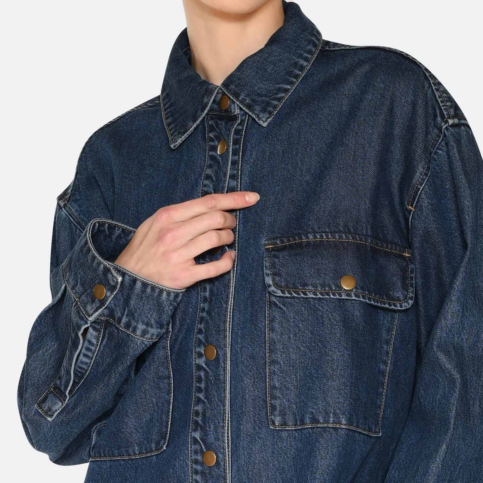 Siggas Denim Shirt 4181  medium blue