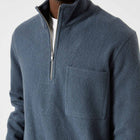 Swenna Half Zip Jumper 9572 turbulence