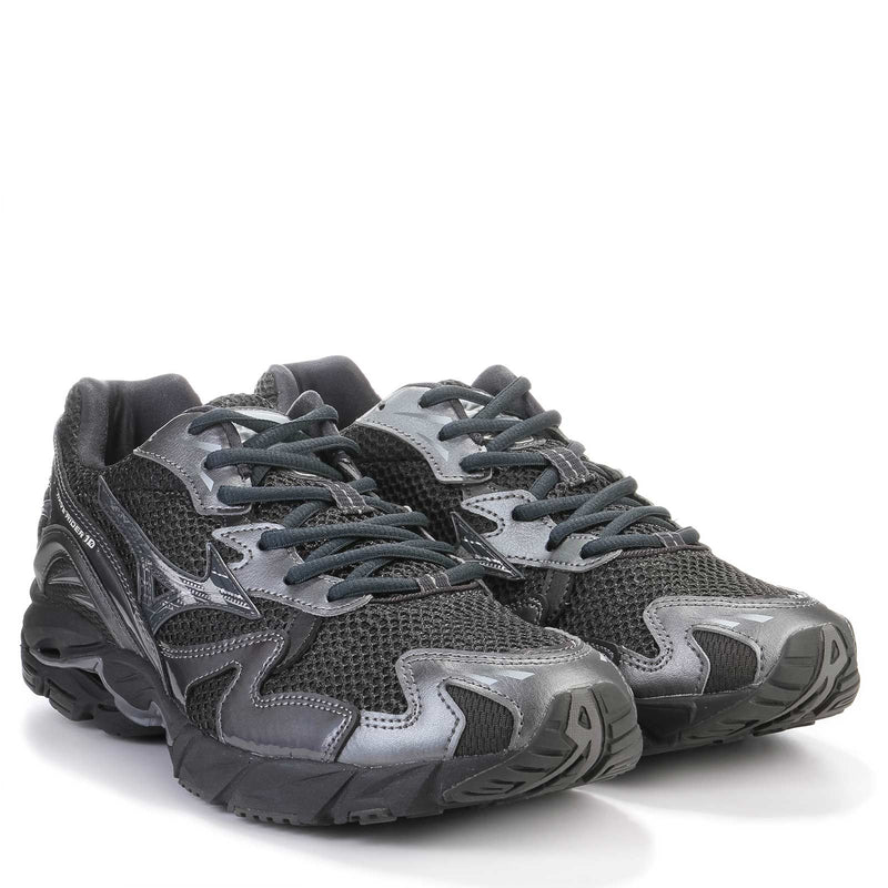 Wave Rider 10 black sand/metallic grey Mizuno