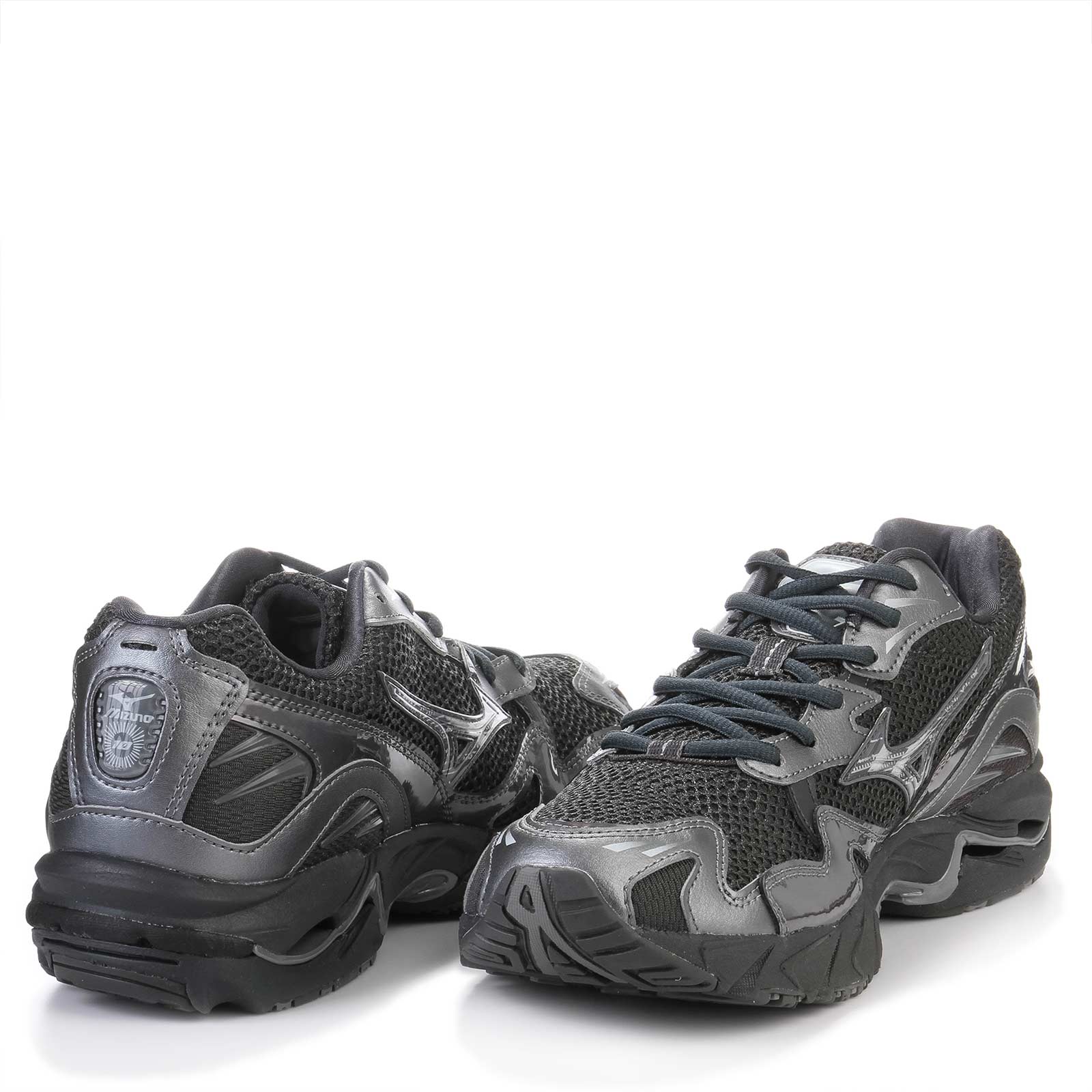Wave Rider 10 black sand/metallic grey Mizuno
