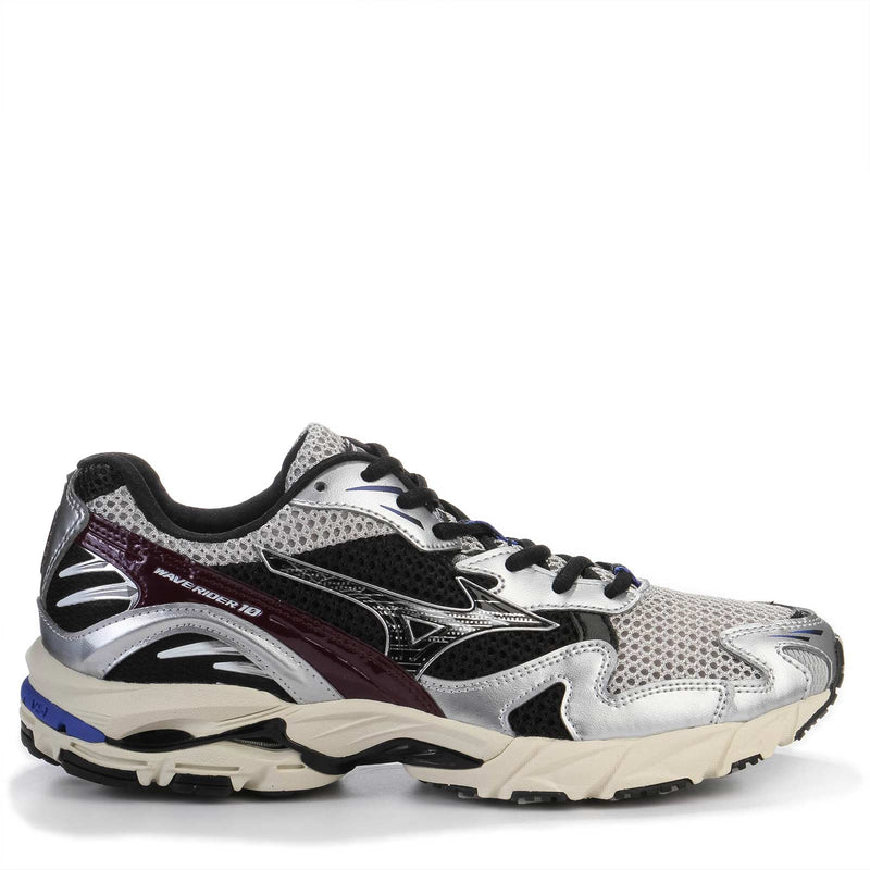 Wave Rider 10 harbor mist/black/fig Mizuno