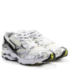 Wave Rider 10 snow white/black/sylvan green Mizuno