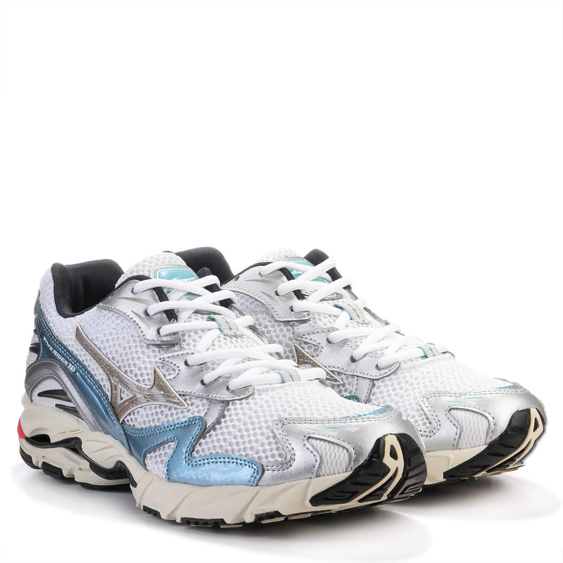 Wave Rider 10 white/vintage khaki/reef waters Mizuno