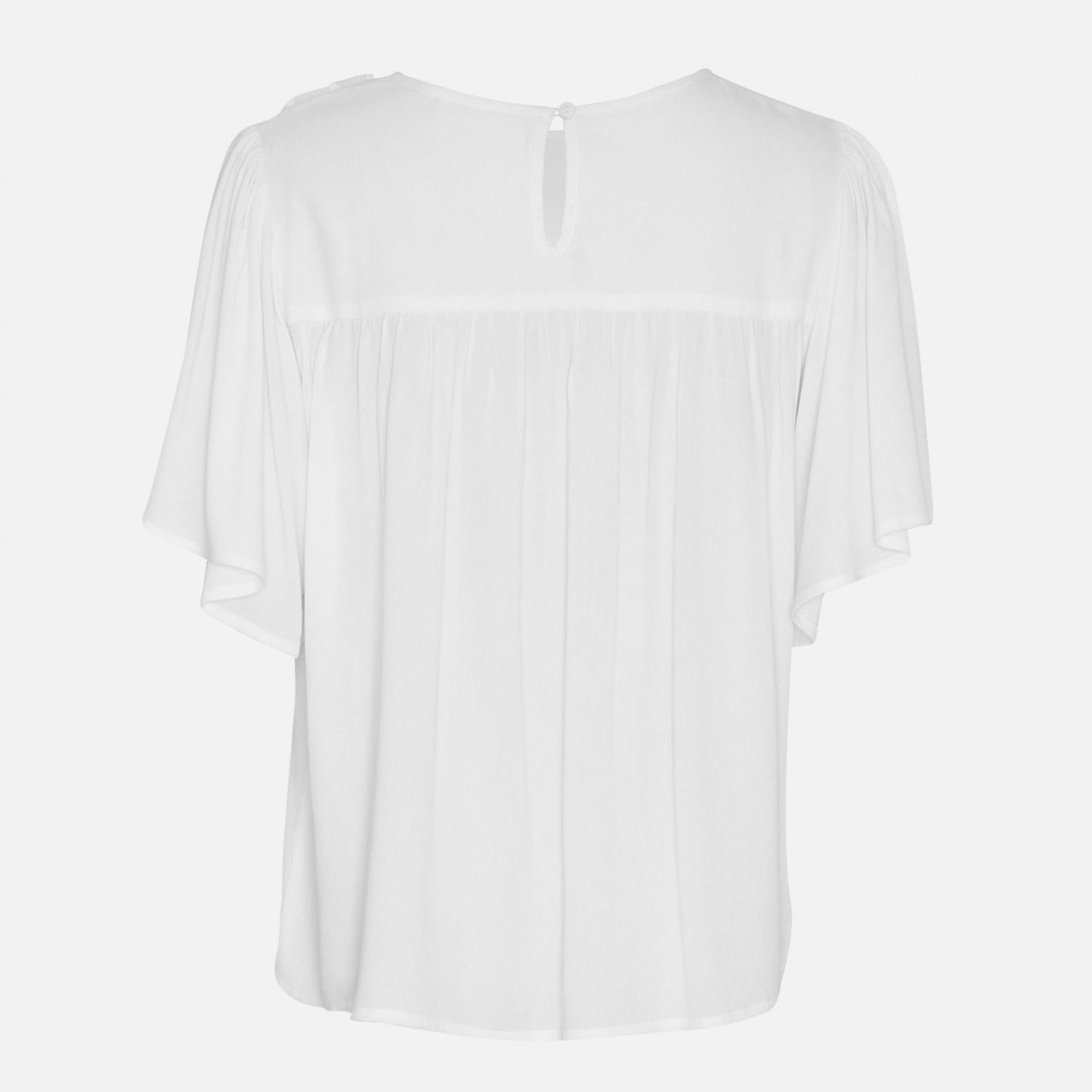 MSCHCarlya SS Top 17530 bright white