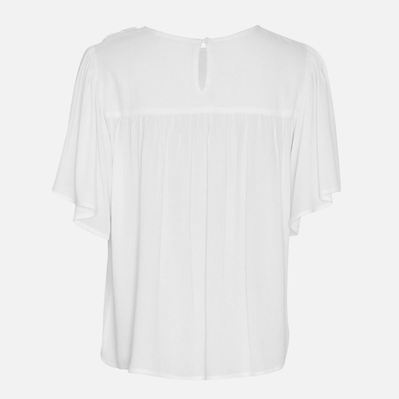 MSCHCarlya SS Top 17530 bright white