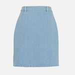 MSCHInan Lin HW Denim Skirt blue wash