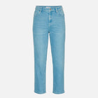 MSCHKiea Ada Slim Cropped Jeans light blue