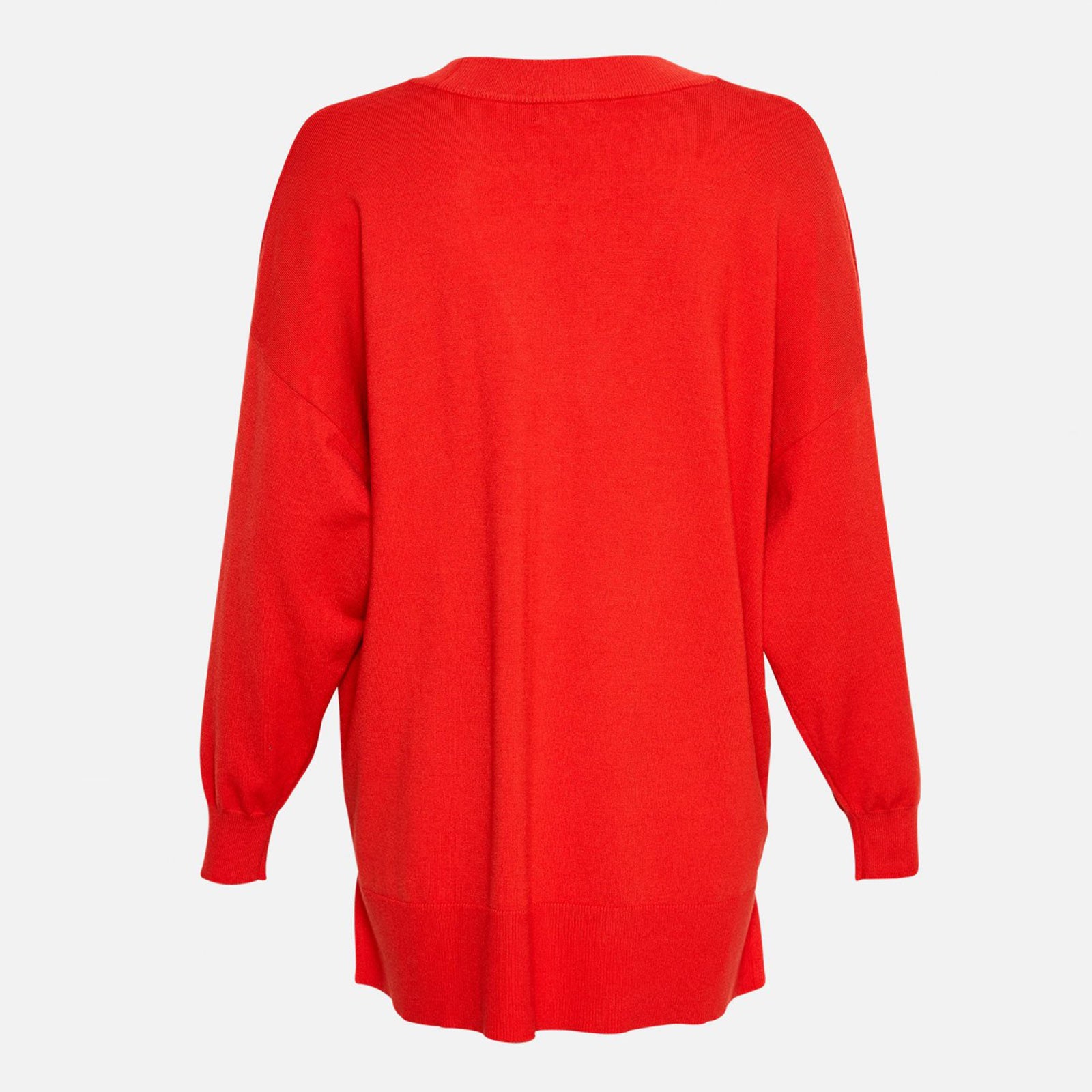 MSCHNeila Rachelle V Pullover aurora red