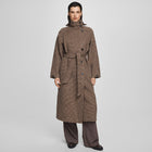 MSCHPamela Coat CHK s black/m des MSCH Copenhagen