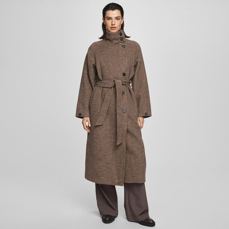 MSCHPamela Coat CHK s black/m des MSCH Copenhagen