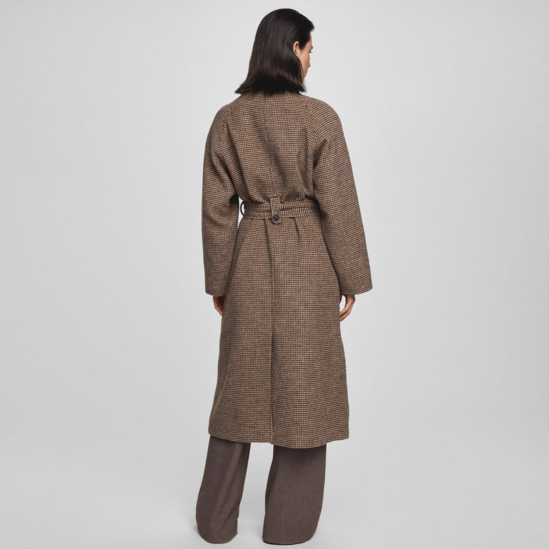 MSCHPamela Coat CHK s black/m des MSCH Copenhagen
