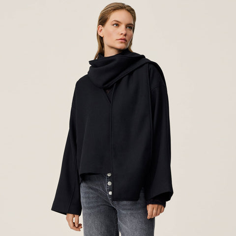 MSCHSyden Scarf Jacket black