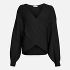 MSCHZinelle Rachelle Wrap Pullover black