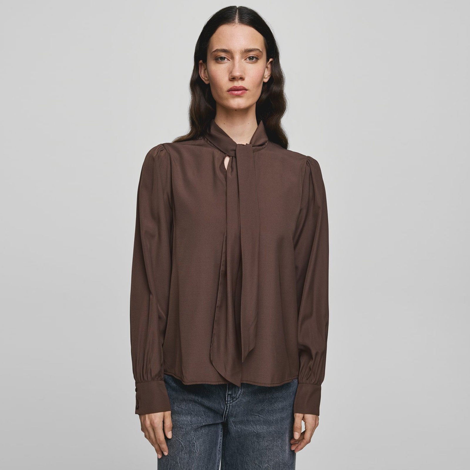 MSCHJuliana Tie Top hot fudge MSCH Copenhagen
