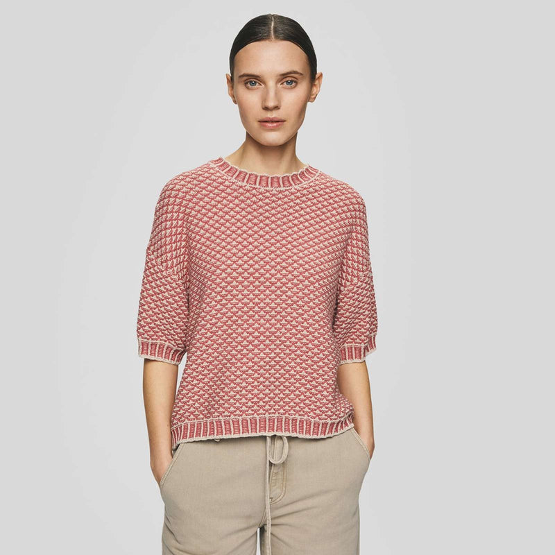 MSCHCatina Pilla 2/4 Pullover oatmeal/faded rose MSCH Copenhagen