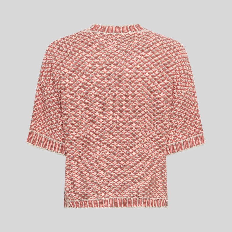 MSCHCatina Pilla 2/4 Pullover oatmeal/faded rose MSCH Copenhagen