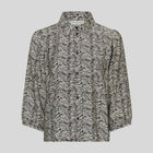 MSCHCielo Amabella 3/4 Shirt Aop fog abstract MSCH Copenhagen