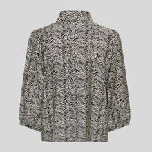 MSCHCielo Amabella 3/4 Shirt Aop fog abstract MSCH Copenhagen