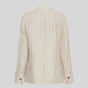 MSCHClaritte Loose  Blazer STP bleach sand/black MSCH Copenhagen
