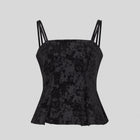 MSCHClaudia Strap Top black