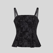 MSCHClaudia Strap Top black