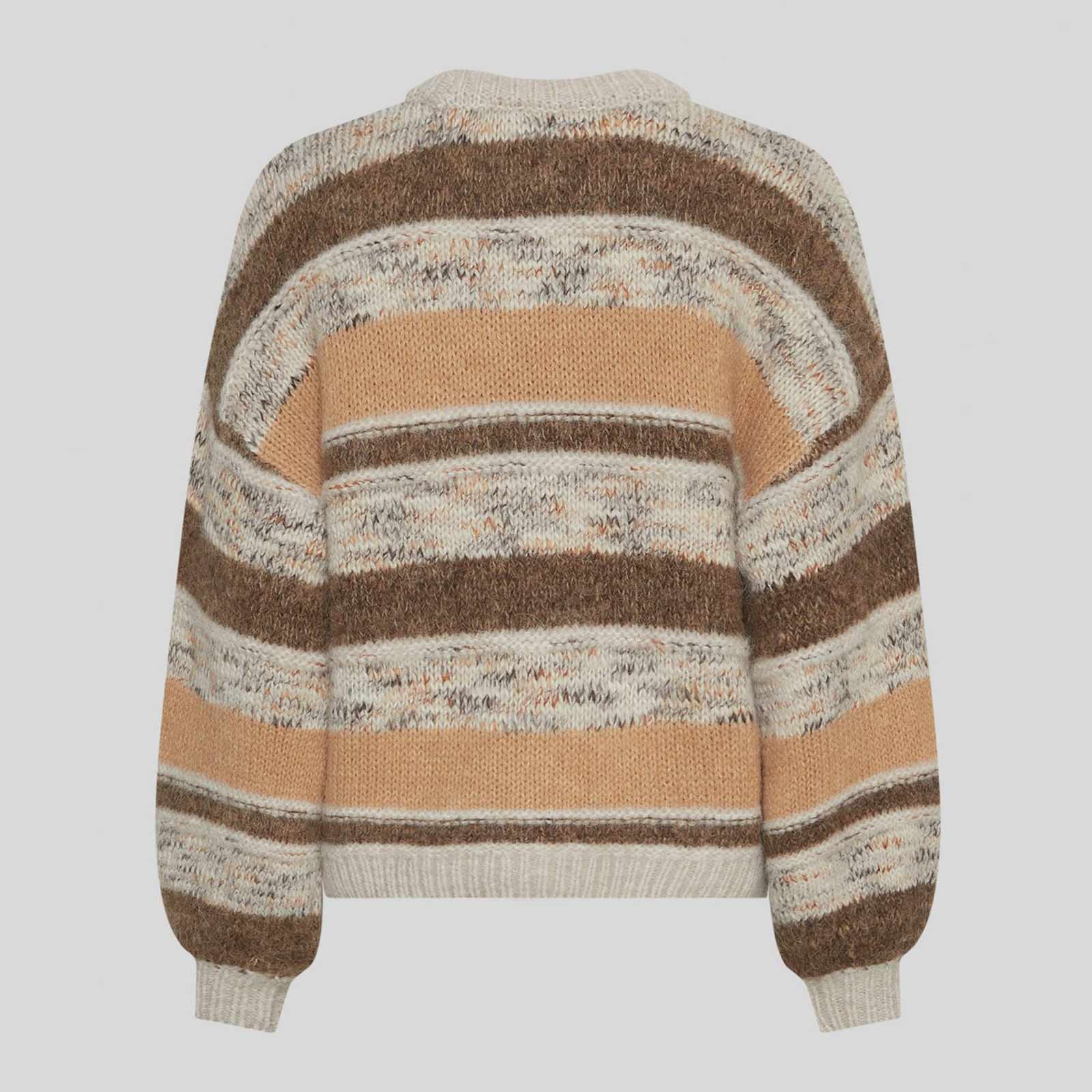 MSCHConstance Pullover oatmeal/ sla blk MSCH Copenhagen