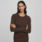 MSCHCriselle Avalina Rib Pullover hot fudge melange MSCH Copenhagen