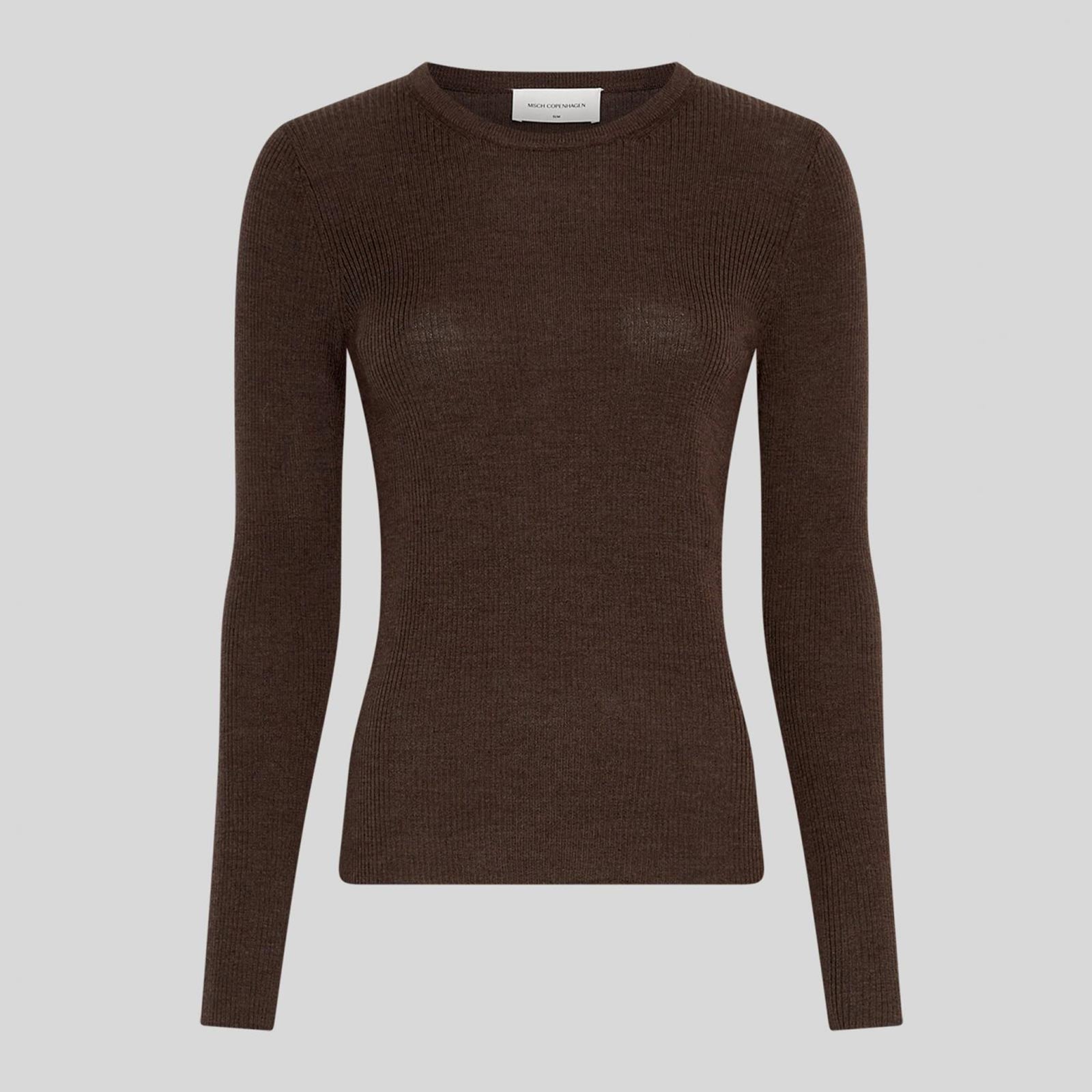 MSCHCriselle Avalina Rib Pullover hot fudge melange MSCH Copenhagen
